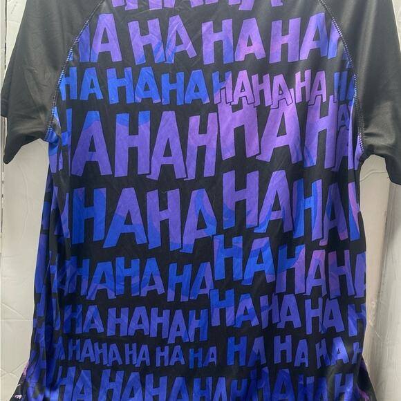 BATMAN D.C. Comics JOKER SS Polyester PERFECT HALLOWEEN COSTUME LARGE  UNISEX - Picture 2 of 8